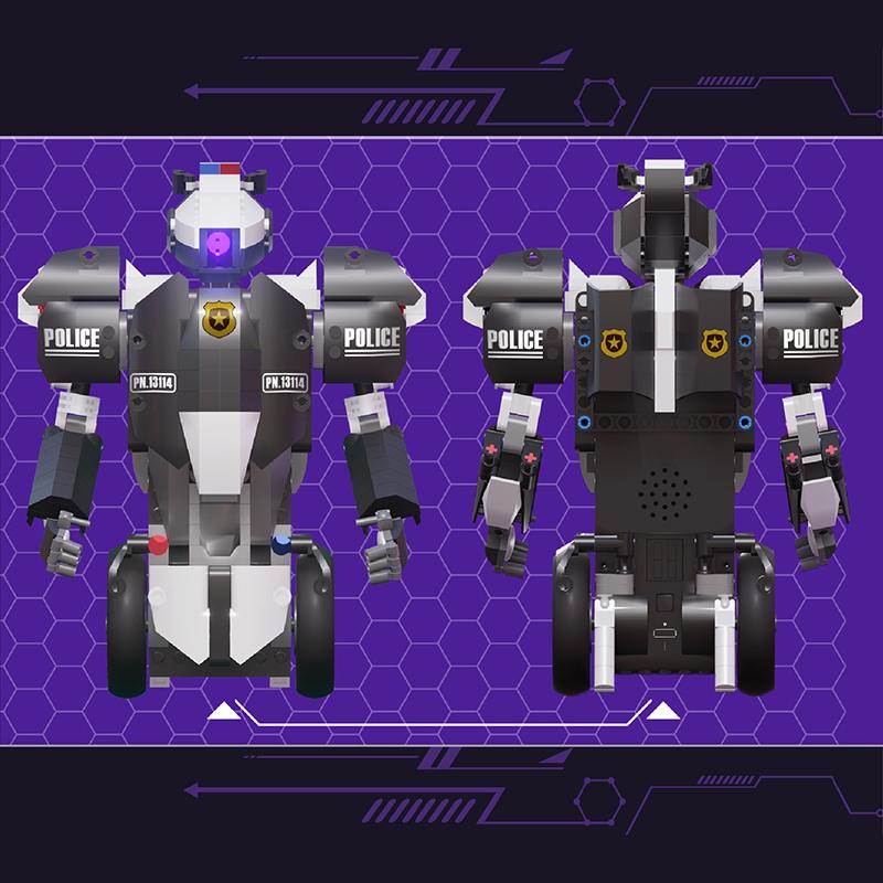 MOULD KING 13114 Technical STEM Toys Intelligent Robot Building Blocks Remote Control Robot Bricks Toys for Kids Birthday Gifts