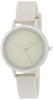 [Fieldwork] Watch Analog Tone Silicone Band YM061-1 Women's White