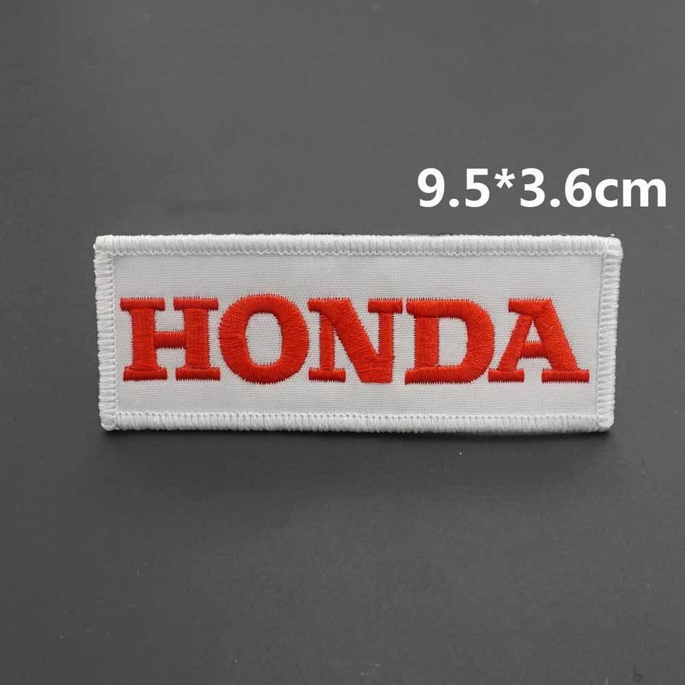 QHC2 HONDA Мотоциклетный Логотип Вышитая Тканевая Наклейка Заплатка на Дыру в Одежде Наклейка Для Honda HRC CBR CB400 CB650 CBR25ORR CRF SH3O0 NC75O