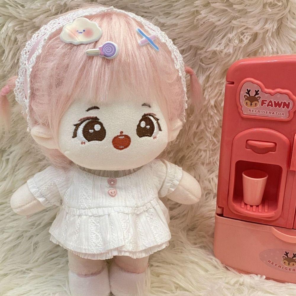 Lolita Cotton Doll Clothes Hoodies Plush Toy Clothes 20cm Cotton Doll  Dress  Doll Accessories