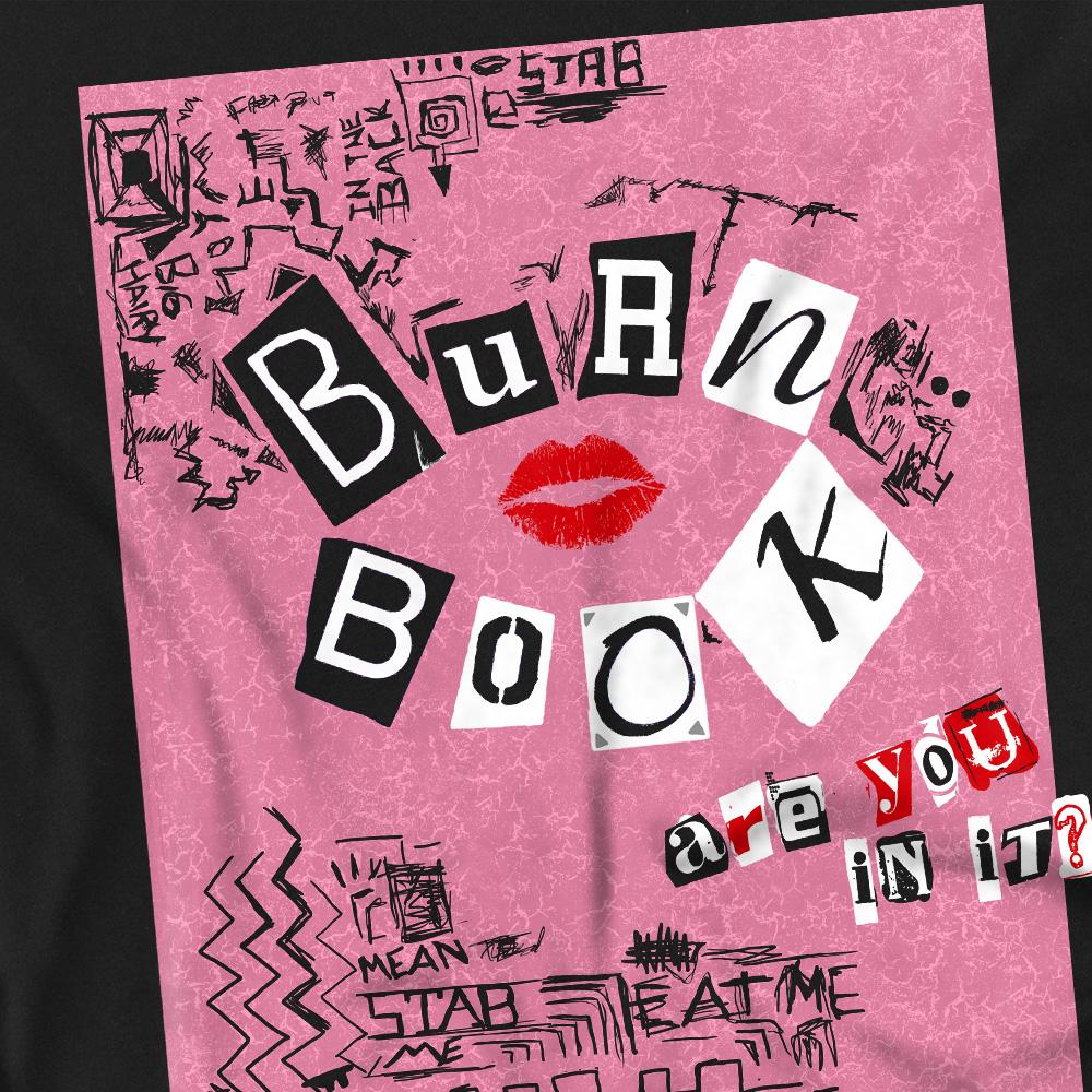 Mean Girls Unisex Adult Burn Book T-Shirt