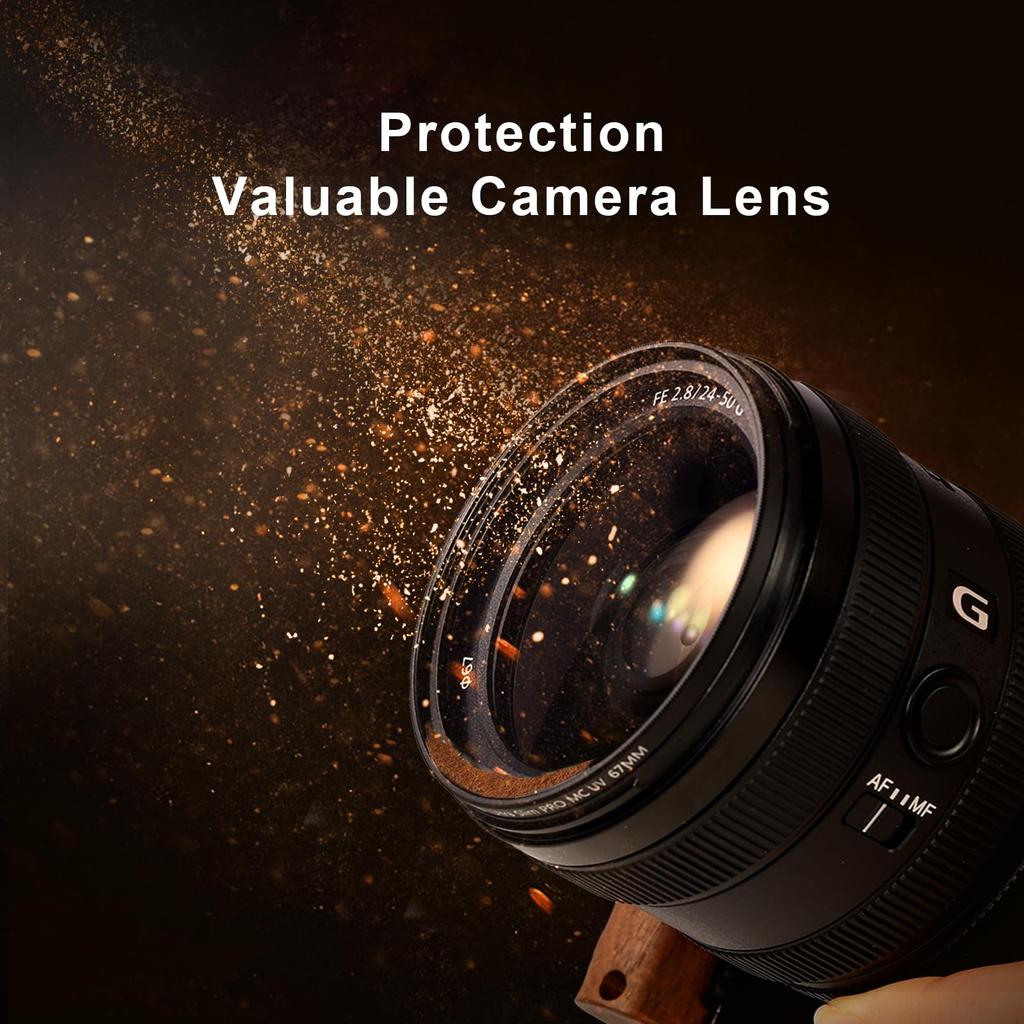 Haoge 52mm Ultra Slim Mc UV Protection UV Lens Filter for Canon Nikon Sony Minolta Pentax Olympus Panasonic Leica Zeiss TAMRON Digital Camera DSLR