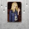 Sky ferreira Ретро Винтажная Жестяная Вывеска Постер Декоративная Табличка Металлическая Пластина Настенный Декор