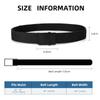 New Men Belt New Fashion Unisex Waist Belt Jeans Male Casual Luxury Canvas 3.8cm Webbing Waistband Ceinture Femme