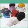 Embroidered Memorie Letter Baseball Cap Round Top Breathable Hat Gift Adjustable