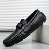 Мужские туфли лоферы 2025, мужские кожаные туфли-мокасины, мужские туфли для вождения, повседневная обувь, слипоны, мокасины мужские