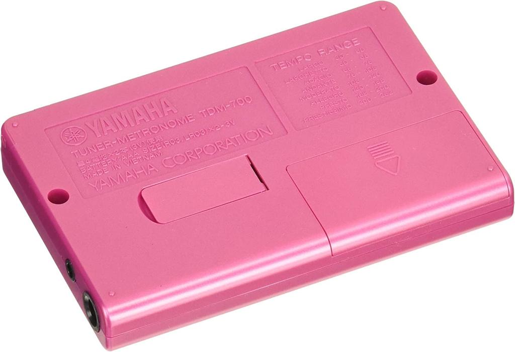 YAMAHA Tuner Metronome Disney Marie Vivid Pink TDM-700DMRE