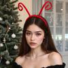 Butterfly Antenna Headband Velvet Bugs Hair Band Costume Headband for Halloween Cosplay Parties Costume Accessories