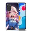 Чехол для телефона Honkai Star Rail Марч 7-е для Xiaomi Redmi Note 15 14 13 12S 12 Pro Plus 11S 11E 11 11T 10S 10 Искусство Мягкий Узор Чехол