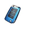 Wear-resistant New Soft TPU Car Key Case Cover For Volkswagen VW Golf 7 Mk7 Seat Ibiza Leon FR 2 Altea Aztec For Skoda Octavia