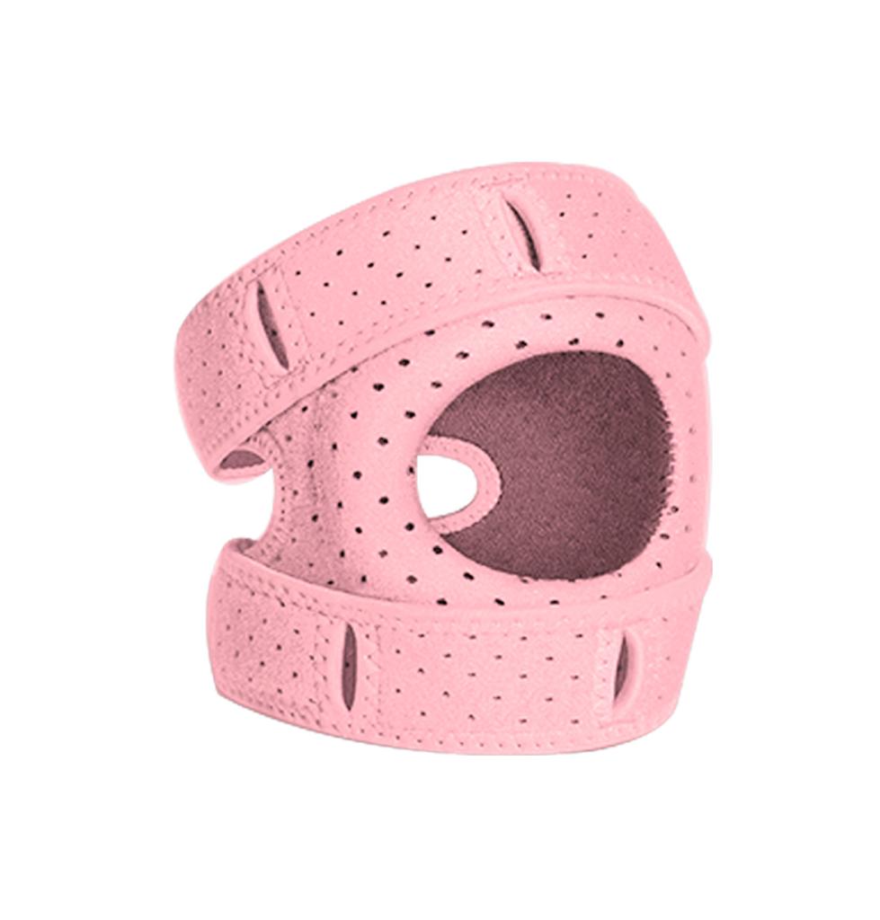 Регулируемый наколенник для бега - Наколенник с пателлярной поддержкой для боли в колене, двойной ремень для поддержки пателлярного сухожилия с гелевой подушечкой, поддержка колена