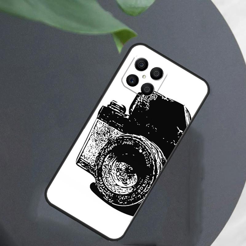 Классический объектив камеры Чехол для Honor Magic 8 7 6 Pro Для Honor Win RT X9d X9c X9b X9a X8c X8b 50 70 90 200 400 Lite