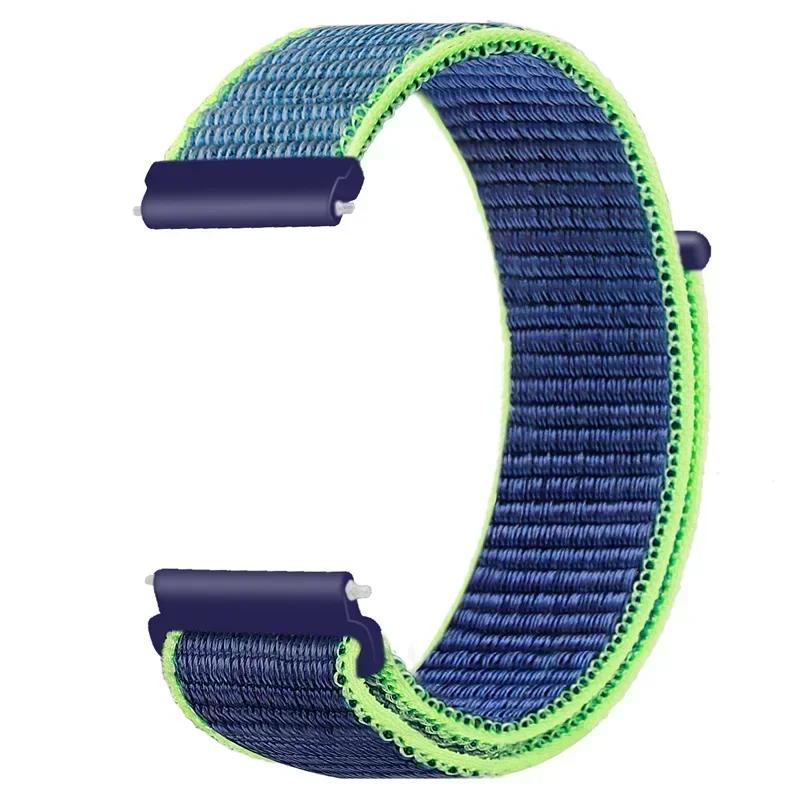 20mm 22mm Nylon Loop For Garmin Venu 3 2/SQ SQ2/Vivoactive 6 5 4 3 Watchband For Garmin Forerunner 745 965 255 245 645 55 158