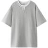 Semir Men's Color Block Waffle Knit Short Sleeve T-Shirt