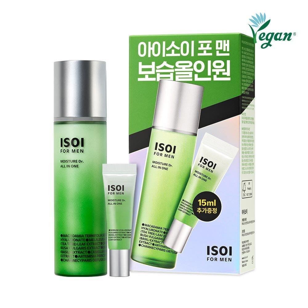 Isoi [moisturizIng Dryness] Isoi For Men Moisture Doctor All In One 100ml Plan  + moisturizIng All In One 15ml 