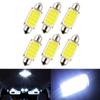 10pcs/Set 31mm 36mm 39mm 41mm Car COB Interior Car LED Bulbs Lamp Interior Dome Lights Plate