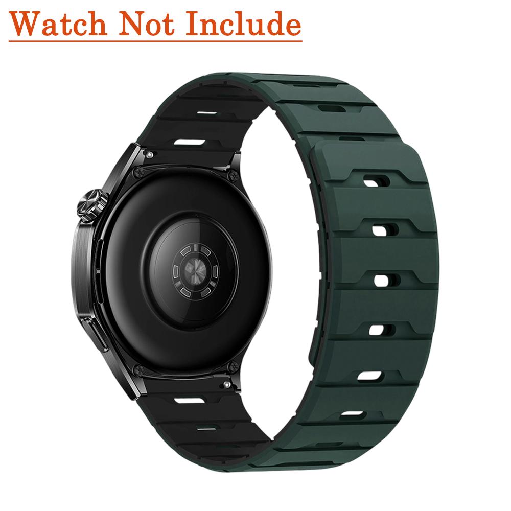 18мм 20мм 22мм Силиконовый ремешок для Huawei Watch GT6 GT5 6Pro GT4 46мм Магнитный ремешок для Samsung Galaxy Watch 7 6 5 4 Classic 5Pro