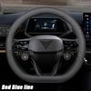 Для SEAT Cupra Borm 2026- 2026 2026 Защитная накладка на руль автомобиля Держатель Износостойкий и противоскользящий Аксессуары для интерьера
