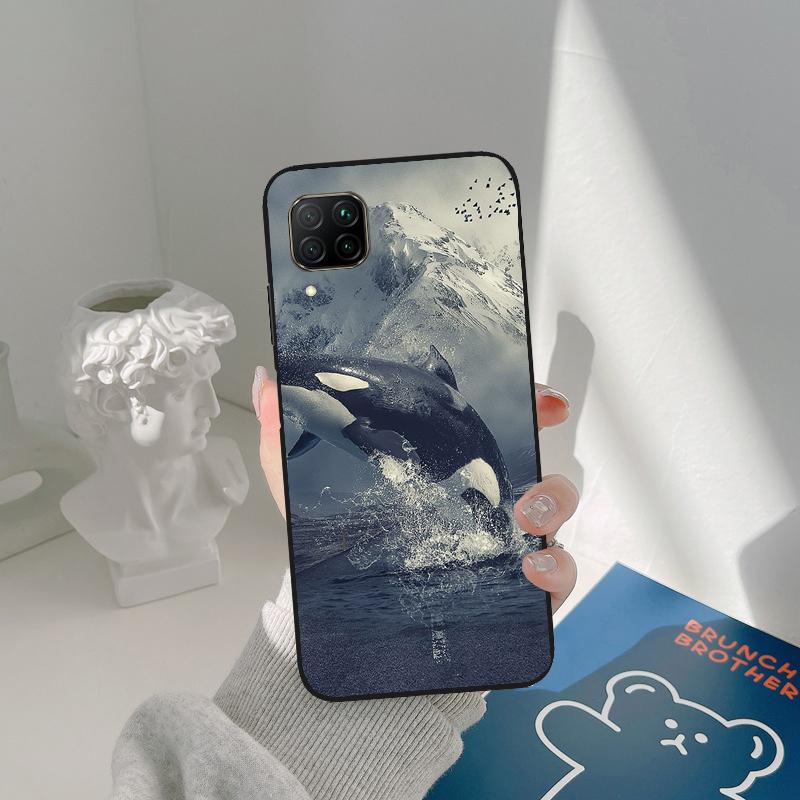 Косатки Косатки Для Huawei Nova 11i 12i 12s 7i 8i Y73 Y70 Y90 Y60 Y72 Y61 Y91 9 10 SE P30 Pro P40 Lite Чехол