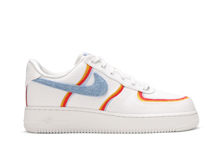 Nike Air Force 1 Low Sail Denim Swoosh (Women's)