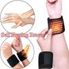 Self Heating Wrist Band Magnetic Therapy Support Brace Wrap Heated Hand Warmer Compression Pain Relief Wristband Sanitizer Belt