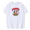 Summer Men's T-shirt Hamburguesa Debilucha Print Casual Fashion Retro Round Neck Short-sleeved Cotton European Size T-shirt