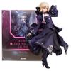 23 см Аниме Gekijouban Fate/stay night Heaven's Feel Альтрия Пендрагон Черное Платье Сабер Альтер Модель Игрушка Подарок Фигурка Действия ПВХ