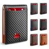 Card Holder  Leather Multi-function Card Holder Microfiber Wear-resistant Rfid-proof Stolen Credit Card Holder Wallet