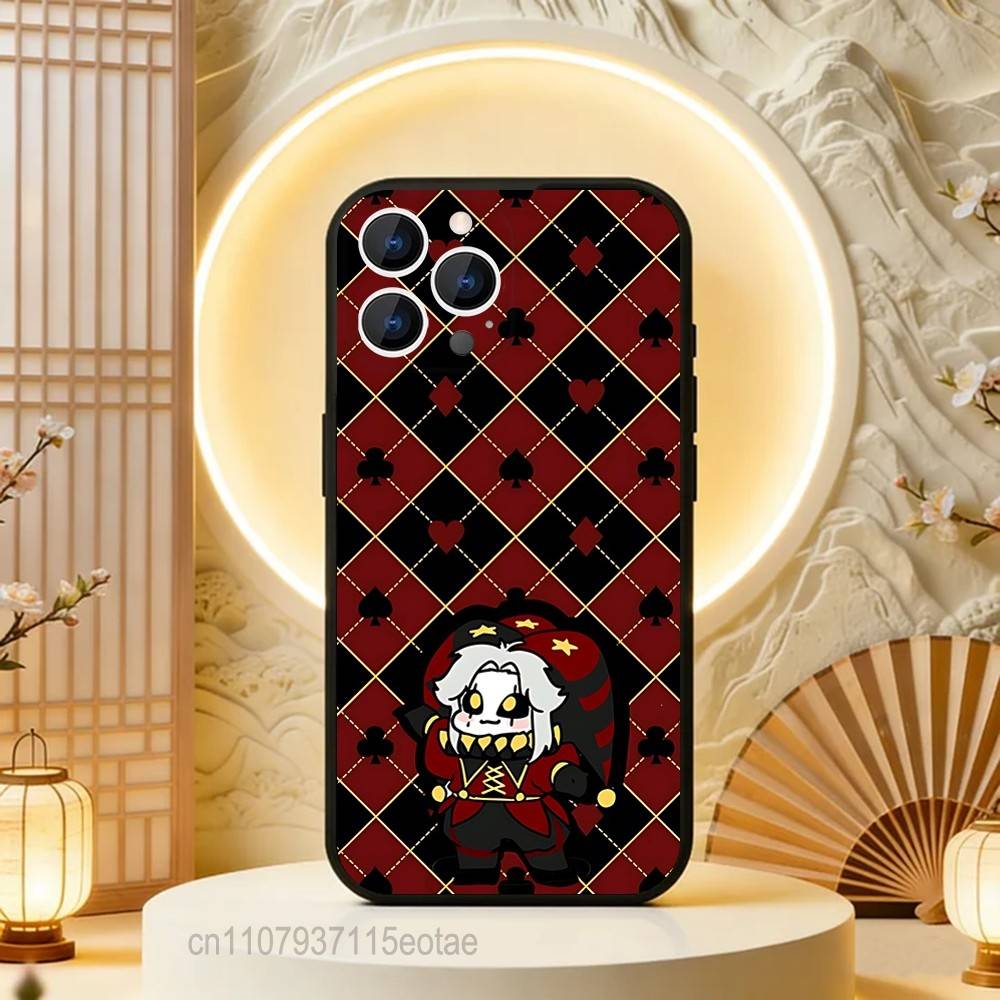 F-Freak P-Pierrots Цирк Черный Мягкий Чехол Для iPhone 17 13 14 15 11 16 12 Pro Max Pro Max Plus E Air Mini Чехол-Оболочка Для Телефона