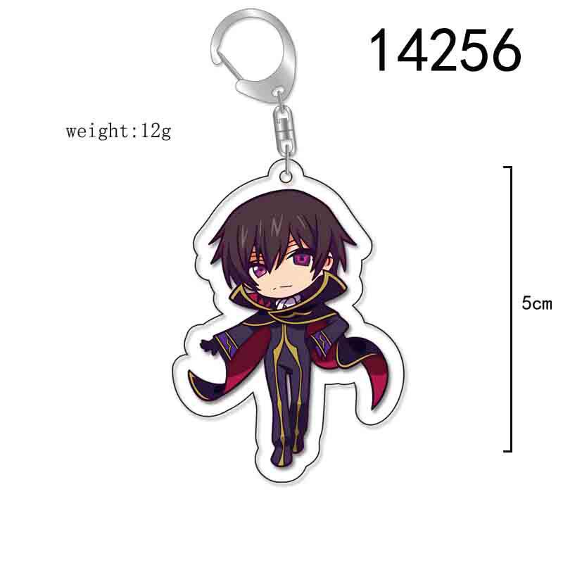Акриловый брелок Code Geass Лелуш - Подвеска для аниме-кампуса