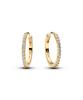 Серьги-кольца мини Pandora Sparkling_264649C01