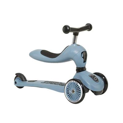 И Scoot and Ride Kickboard Three Wheels Kick (Поездка на скутере) Детская [Шоссе 1] (Сталь)