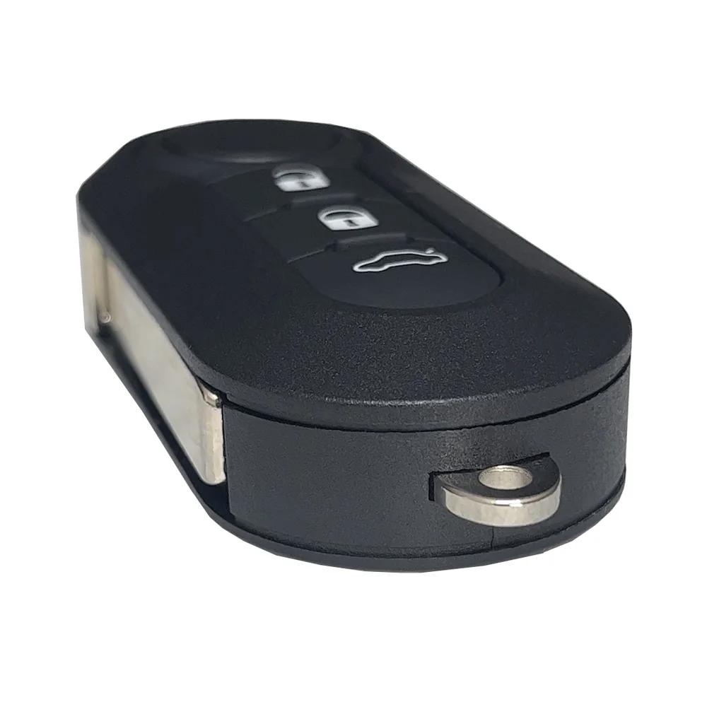 YOCASTY Flip Folding Car Key Shell Case Cover For Fiat 500 Doblo Bravo Ducato Qubo Grande Punto SIP22 Blade 2/3 Button