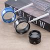 Double-Layer Magnifying Glass Optical Magnifying Loupe Portable 35X Handheld Magnifier  Coins