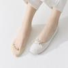 4Pairs Ultra-thin Ice Silk Socks Invisible Half Palm Boat Socks Soft Half Feet Socks  Summer