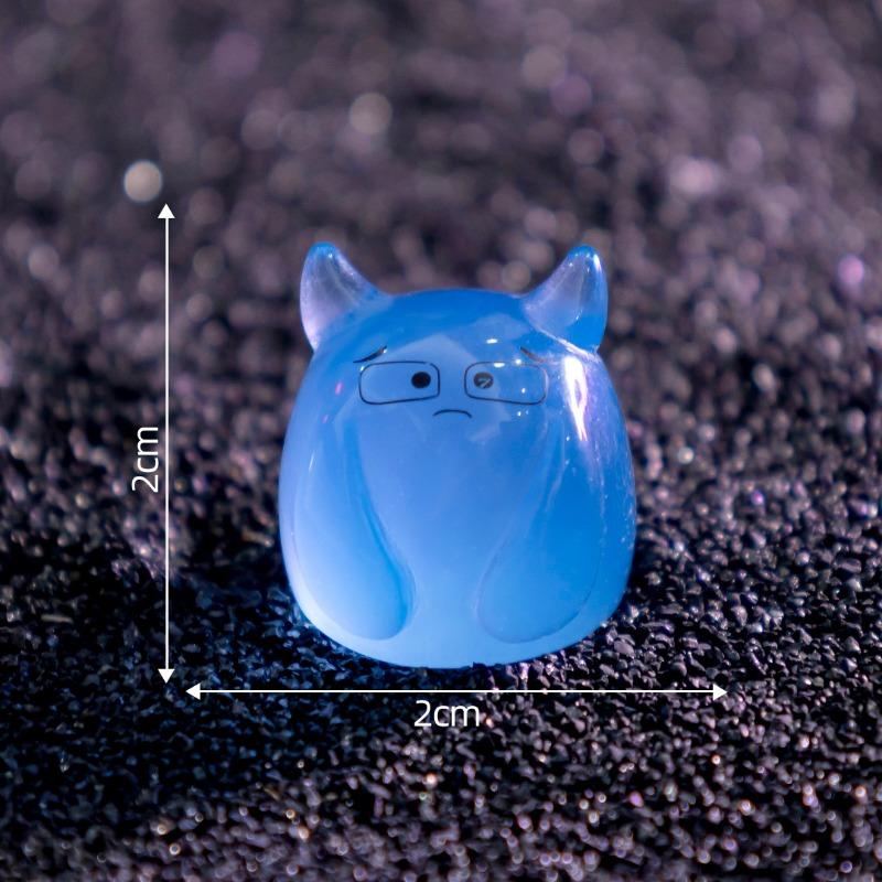 Micro-landscape Creative Glow-in-the-dark Little Monster Cute Particle Decorative Accessories Mini Halloween Ornaments