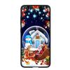 Чехол для телефона Samsung Galaxy S25 S24 S23 iPhone 16 15 Xiaomi Redmi Note 14 13 12 16E 11 ProOPPO Moto Huawei Deer Snowman Merry Christmas Tree Cover