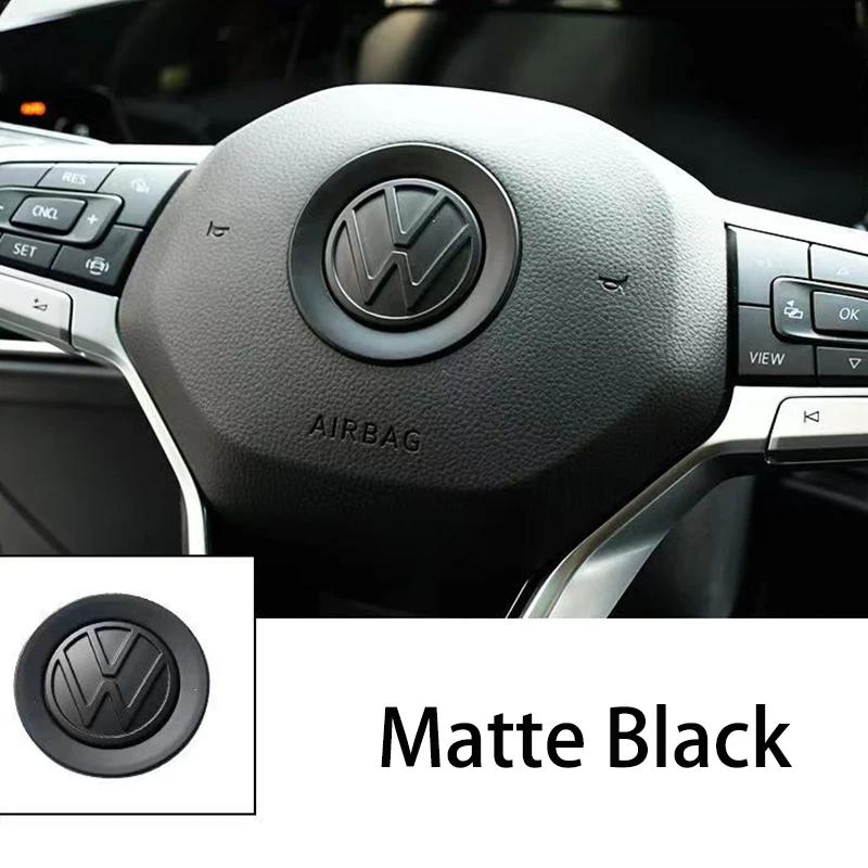 Для автомобиля VOLKSWAGEN Наклейка-эмблема на руль Аксессуары для интерьера Для Volkswagen GTI Polo Golf Passat Scirocco Beetle Tiguan