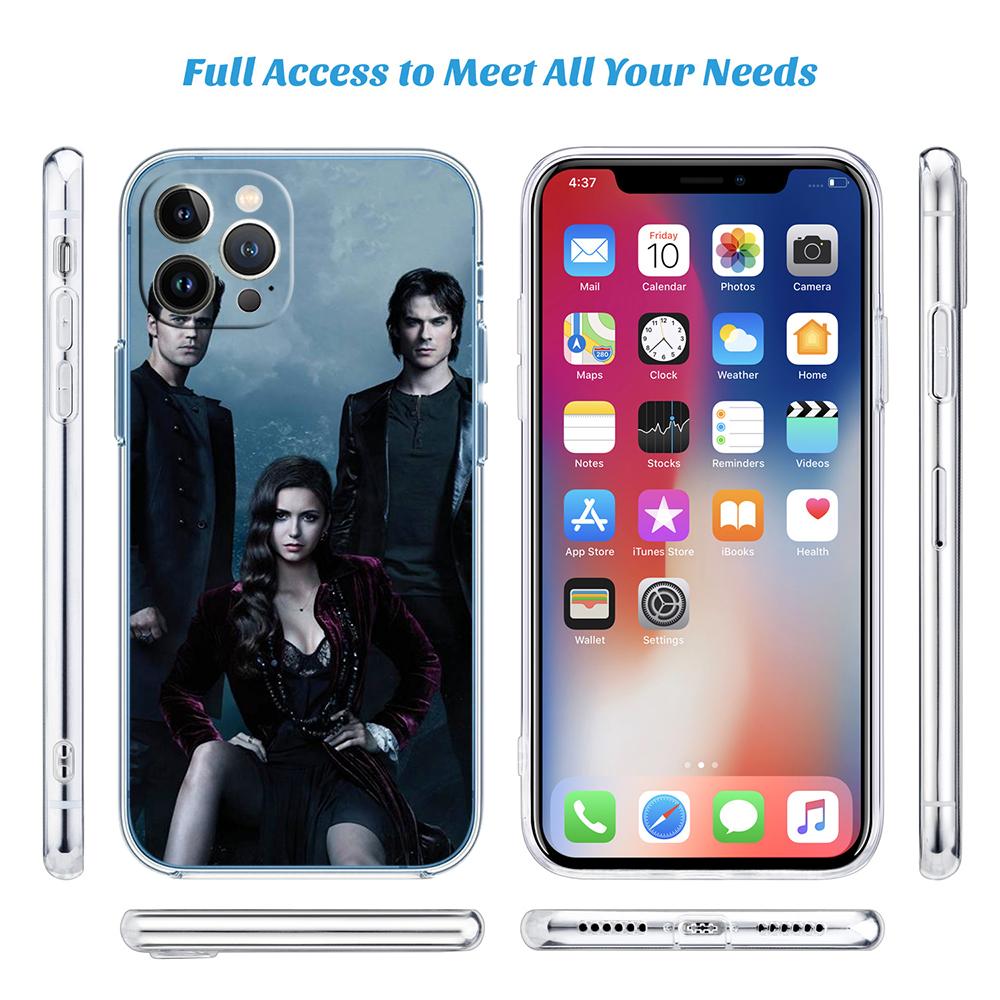 LO91 Чехол Дневники Вампира для Motorola E13 E15 E20 E22 E22I E22S E30 E32 E40 E7 E7I G Plus Power Play Stylus G22 G14