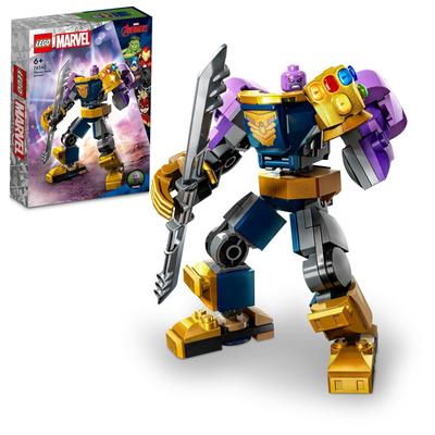 LEGO Super Heroes Marvel Механический костюм Таноса 76242 Игрушечные блоки Подарок Американский комикс Супергеройский фильм Мальчики от 6 лет и старше