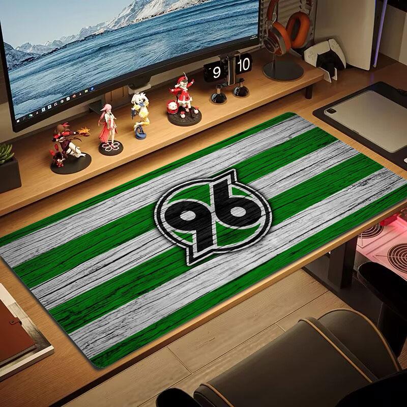 Hannover 96 Большой Коврик для Мыши Большая Игровая Настольная Подушка Нескользящий Ноутбук Планшетт Большая Мышь XXL Коврик Мини ПК Игровой Коврик С Заблокированным Краем