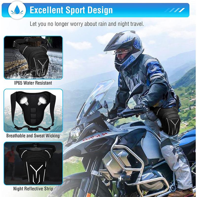 Для Bmw R1200Gs R1250Gs R 1200Gs R1250 Gs R 1250 Lc Adv мотоцикл водонепроницаемый заниженная талия сумка для ног поясной ремень бедра поясница военный