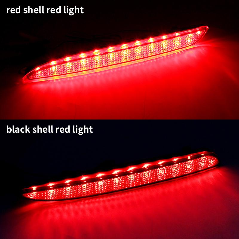 2PCS Car LED Rear Bumper Reflector Light For Mazda 3 Speed 3 2010 2011 2012 2013 Axela Sport/Sedan/Mazdaspeed BL5FW BLEAW BLEFW