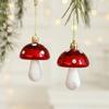 2PCS Santa Clause Xmas Ornament Ball Plastic Xmas Baubles Christmas Tree Ornament  Scene Making