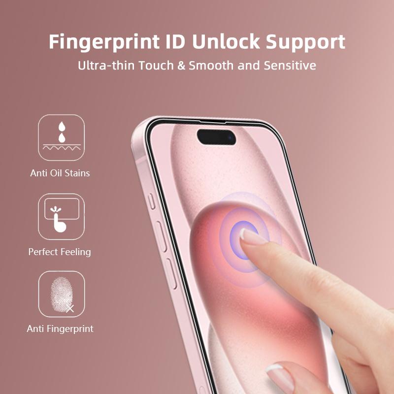 Для iPhone 15 Защитное стекло для экрана Антицарапина 9D Защитные стекла из закаленного стекла для мобильного телефона для iPhone 14 13 12 11 XS XR 15
