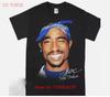 Винтажная футболка 90-х 2Pac Тупак Шакур, Хип-хоп футболка с большим лицом Тупака S-5XL