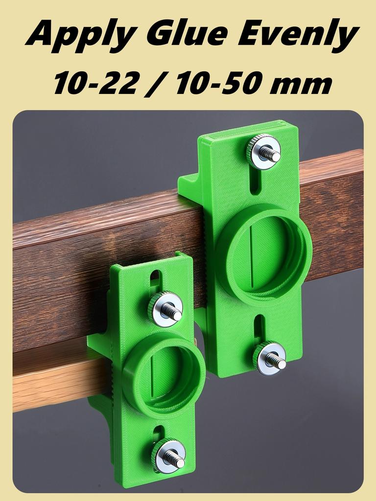 Woodworking Edge Banding Glue Applicator Board Brush Glue Limiter Multi Functional Installation Fixture Adjustable Manual Tools