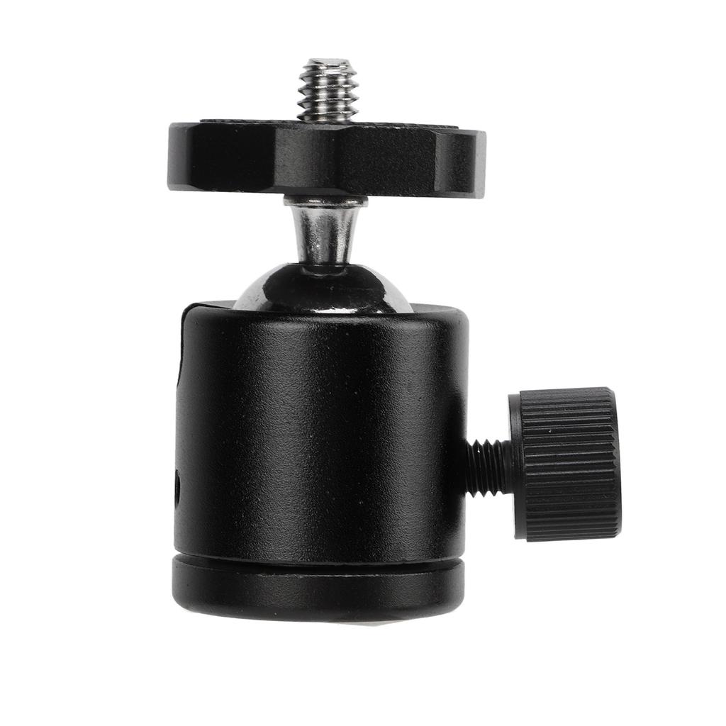 Штативная шаровая головка Крепление для камеры Алюминиевый сплав Вращение на 360 градусов Универсальная для штатива Зеркальная камера