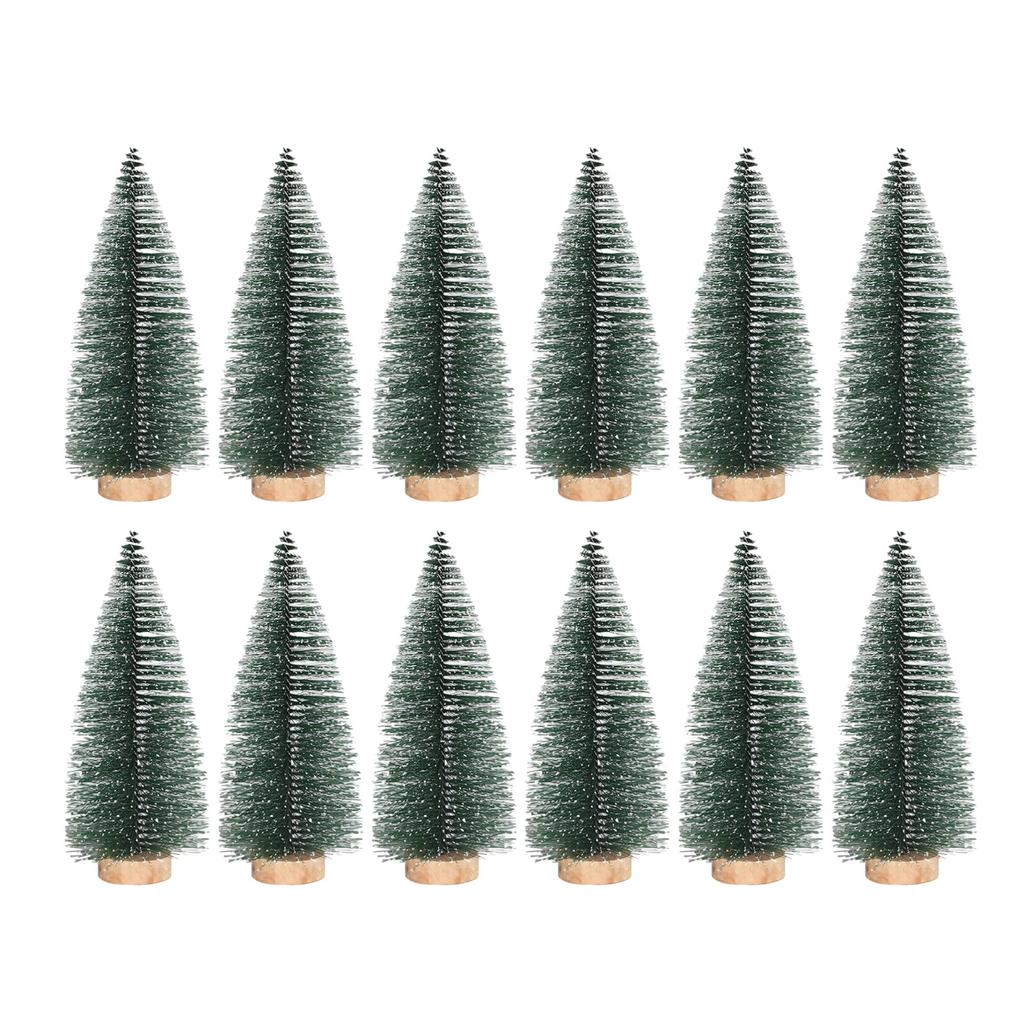 Christmas Christmas Tree Table, Small Needle Tree Decoration, Cedar Table Arrangement, Pagoda Tree