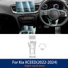 For Kia XCEED   2024 TPU Car Navigation Screen Film Gearbox Protective Sticker Anti-scratch Repair Interior Accessories